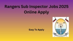 Rangers Sub Inspector Jobs