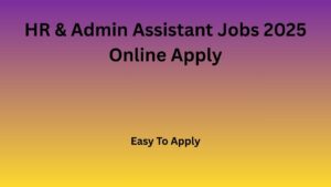 HR & Admin Assistant Jobs