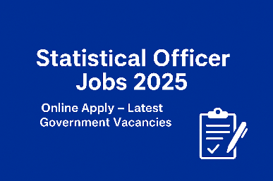 Statistical Officer Jobs